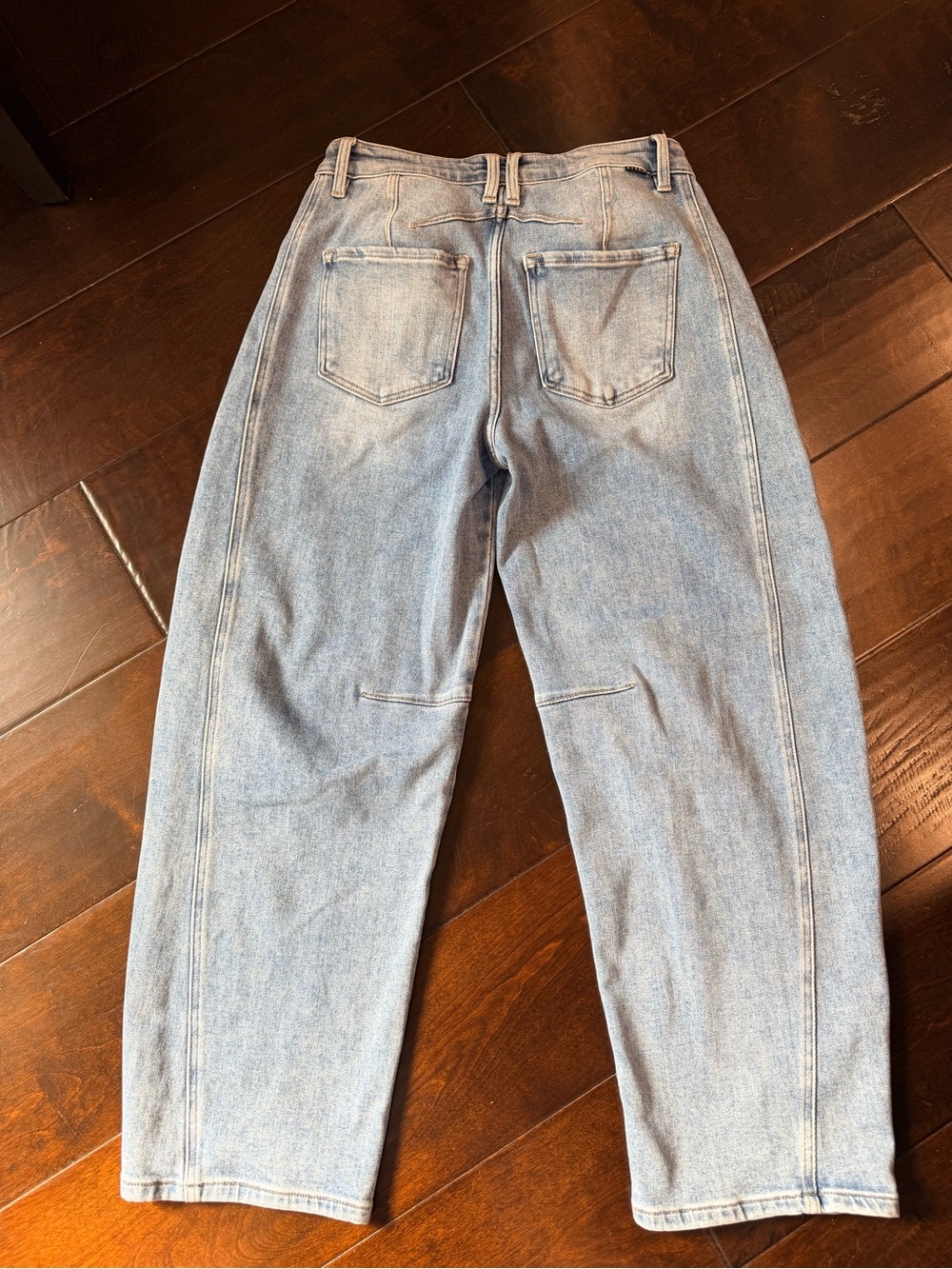 Risen High Rise Boyfriend Barrel Jeans - Women’s Size 7/28 - Picture 3 of 7